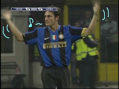 第３６節 インテルvsシエナ Forza Pirlo