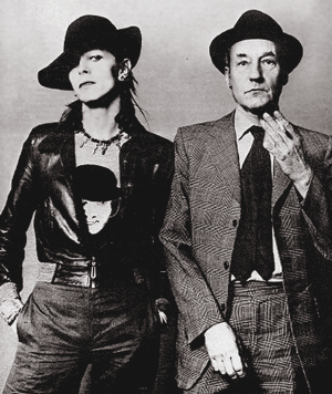 ボウイとウィリアム バロウズ William Burroughs デヴィッド ボウイ館 David Bowie ボウイとウィリアム バロウズ William Burroughs デヴィッド ボウイ館 David Bowie
