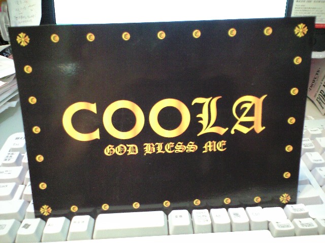 １２２７５　　展示会ＤＭ　ＣＯＯＬＡ_e0076692_0103056.jpg