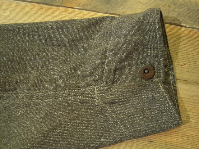 ヘラクレス ブラックシャンブレー ショップコート_d0121303_12414127.jpg