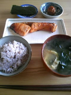 朝ご飯_c0075725_11265030.jpg