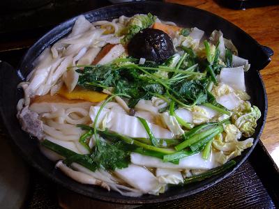 神明庵 甚五郎@入間の宮寺鍋(醤油)_d0044093_0195792.jpg