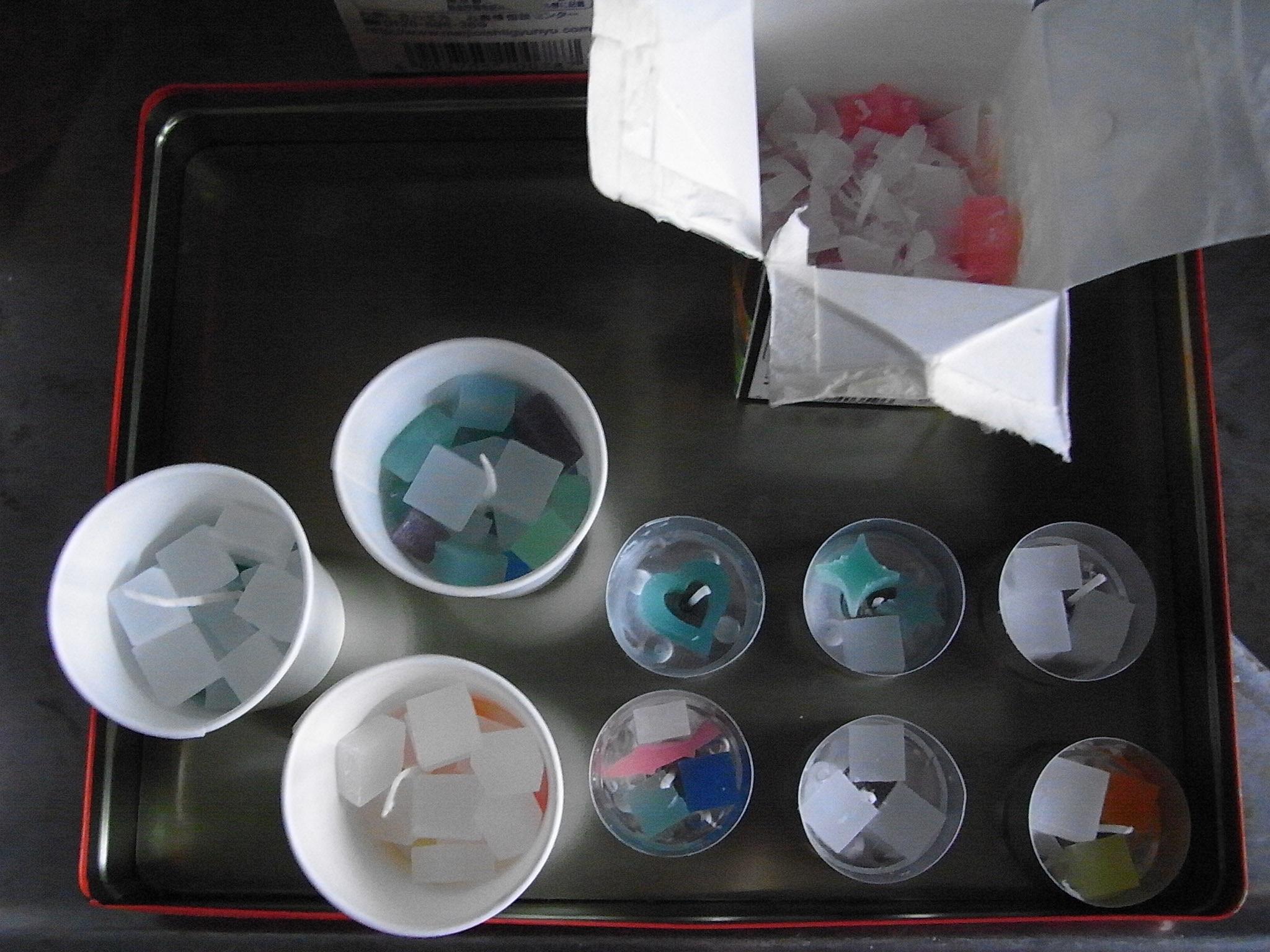 手作りキャンドル 雲 手作りキャンドル 雲