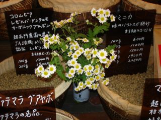 お花いっぱいのコーヒーストーリー・ニシナ屋_e0166301_23163898.jpg