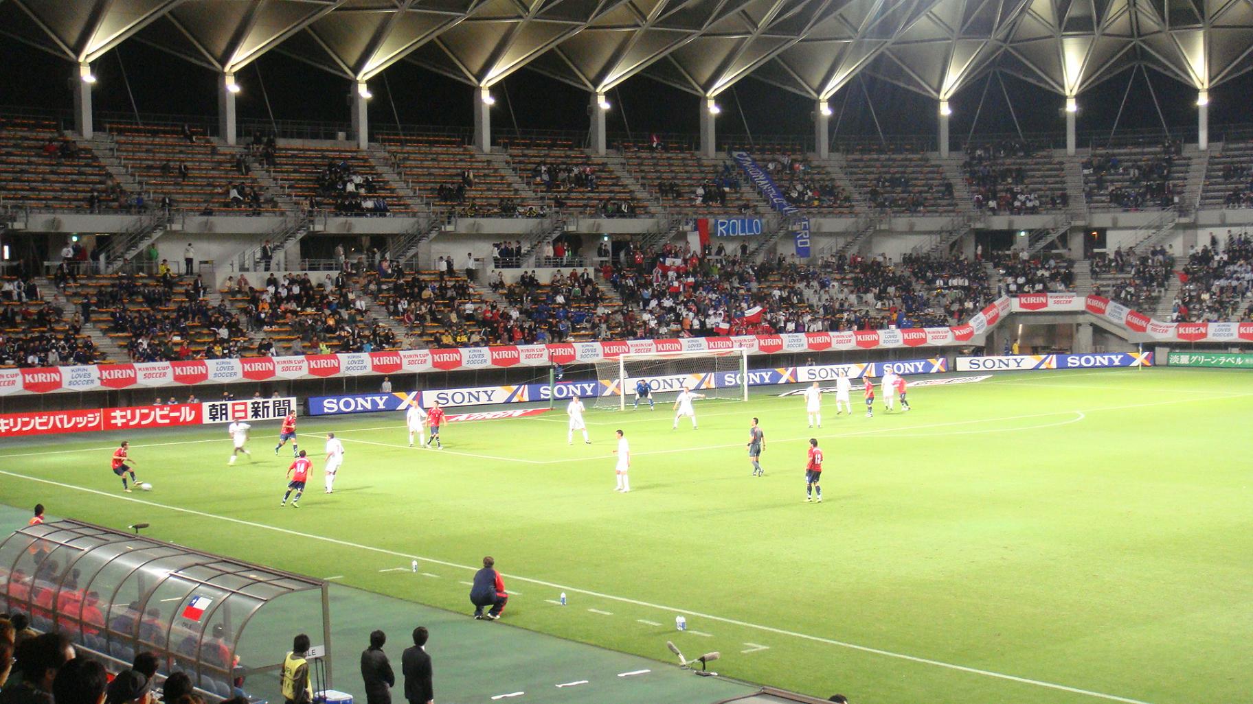 キリンカップサッカー2009　チリ代表×ベルギー代表　＠フクダ電子アリーナ_b0036243_20323783.jpg