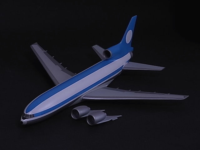 全日空モヒカン塗装シリーズ・L-1011トライスター編 : こつこつ旅客機。