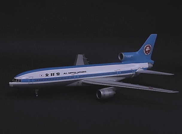 全日空モヒカン塗装シリーズ・L-1011トライスター編 : こつこつ 全日空モヒカン塗装シリーズ・L-1011トライスター編 : こつこつ