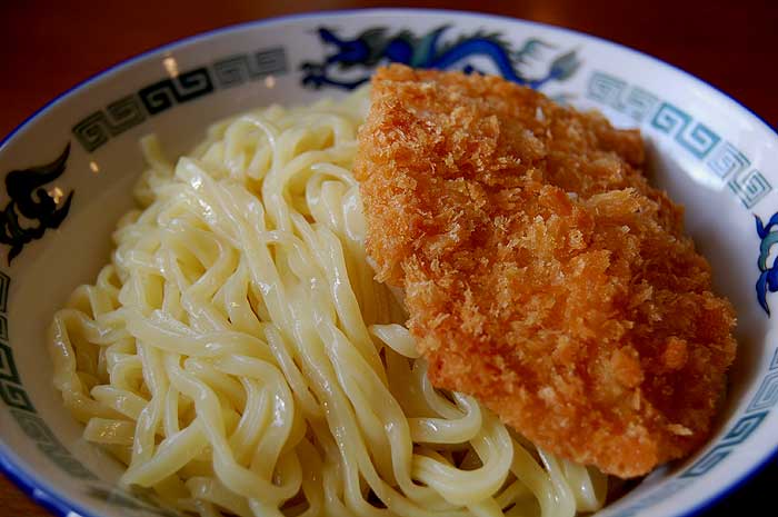 限定 ： カレーつけ麺 「マハラジャ」　＠　新在家ラーメン もんど_e0024756_2218149.jpg