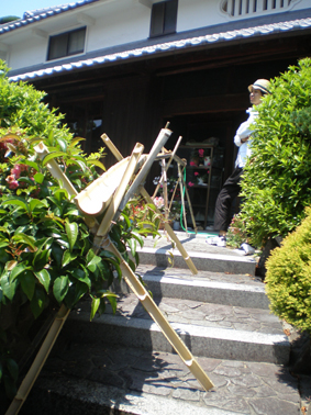 流しそうめん。_b0079897_2273971.jpg