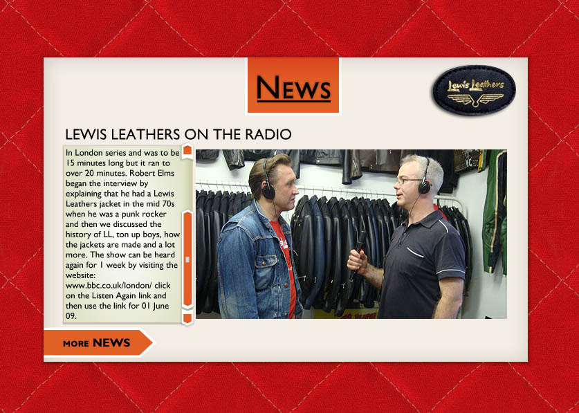 Lewis Leathers on the Radio!!_f0164058_561538.jpg