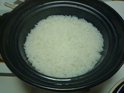 モニターでおうちご飯 『幻の米で TVみたいに食べ比べ~^m^』_e0123286_18494132.jpg