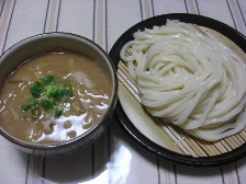 うどんでつけ麺　～ごま仕立て～_f0173884_214956.jpg