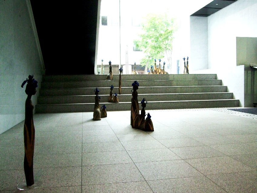 994)　ＳＴＶエントランス・ホール　「川上勉・彫刻展」　6月1日（月）～6月21日（日） _f0126829_10465461.jpg