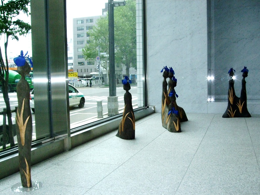 994)　ＳＴＶエントランス・ホール　「川上勉・彫刻展」　6月1日（月）～6月21日（日） _f0126829_10501771.jpg
