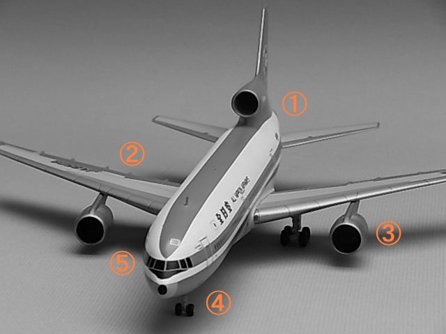 ロッキード・L-1011トライスター(1982年東京国際空港 ロッキード・L-1011トライスター(1982年東京国際空港