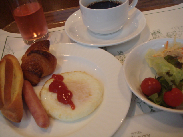 HOTEL JAL CITY SENDAI の朝ごはん_f0165495_15304194.jpg