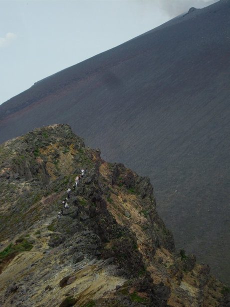 浅間　黒斑山登山の続き_f0180878_1627278.jpg