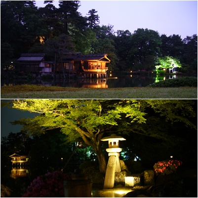 金沢兼六園のライトアップ_c0051105_21162635.jpg