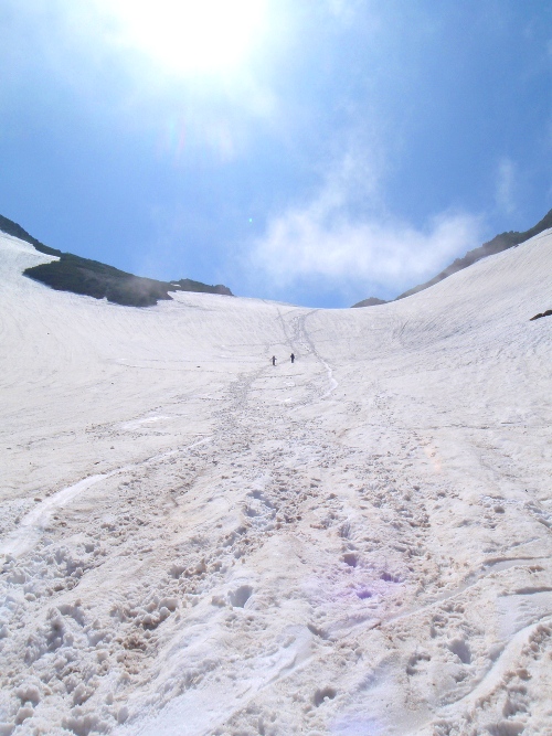 針ノ木岳登山-下山_c0177814_1013853.jpg