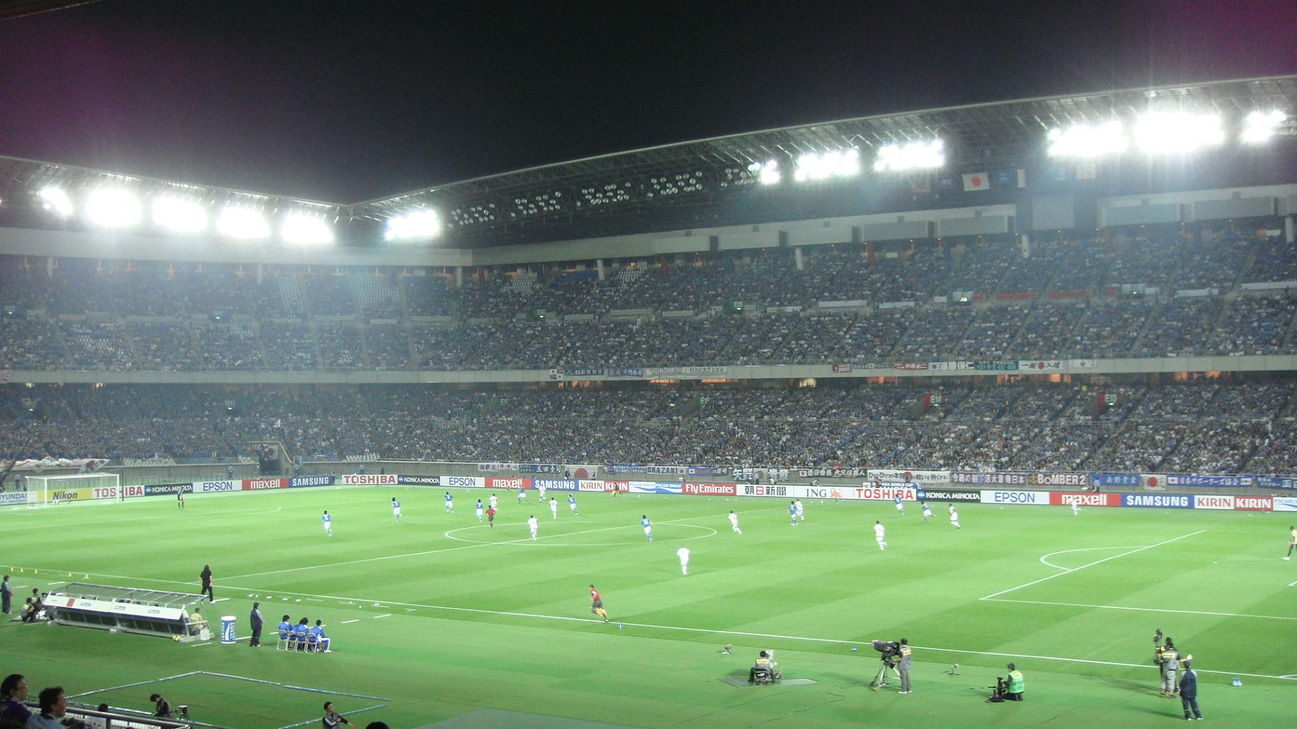 W杯アジア最終予選　日本×カタール　＠横浜国際総合競技場_b0036243_0235087.jpg
