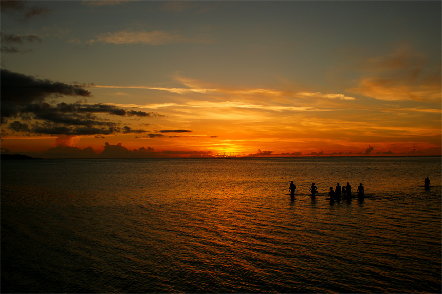 グアムの夕日_b0189107_12184867.jpg