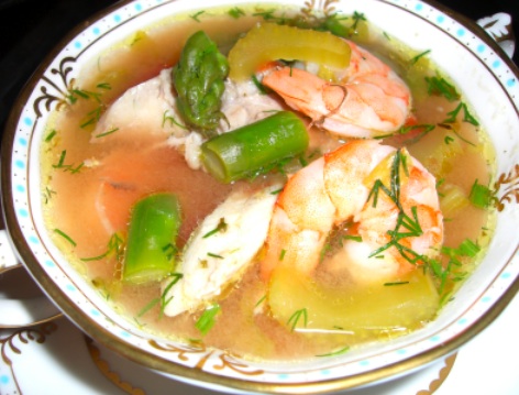 fish soup   お魚スープ_c0193723_112487.jpg