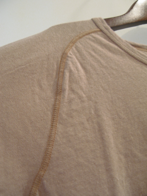 新作『Cotton×Linen Saddle Raglan T-shirt』_e0142928_16534012.jpg