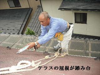 屋根の雨漏りコーキング_f0031037_198985.jpg