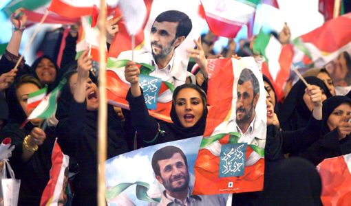 イランのグリーン革命「緑の津波」で空前の投票率_d0123476_11512880.jpg