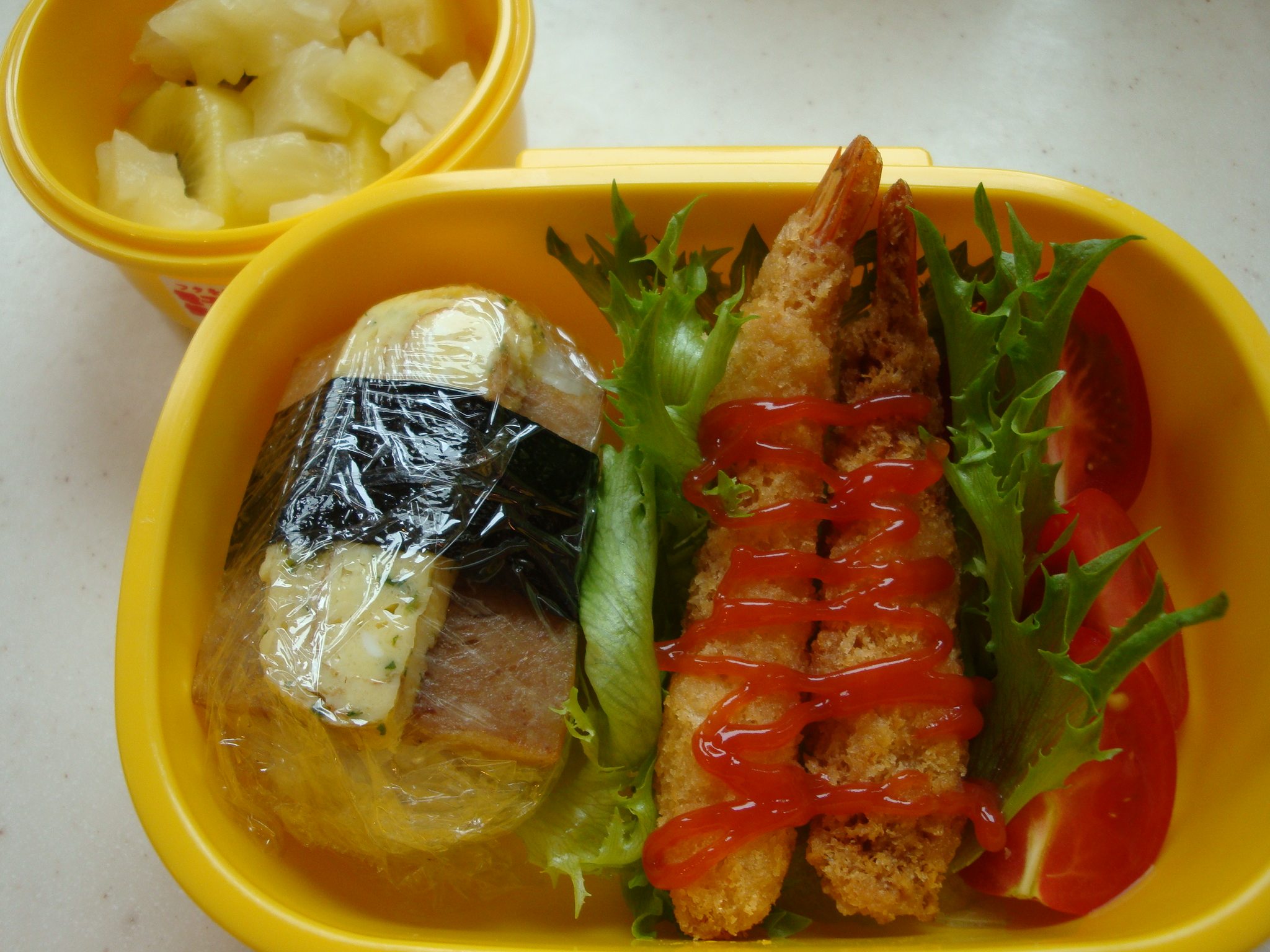 スパムむすびのお弁当 Mamma Di Due Bambine スパムむすびのお弁当 Mamma Di Due Bambine