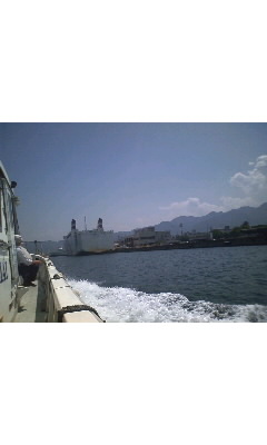 Scecret cruise in Beppu bay_e0113826_20404223.jpg