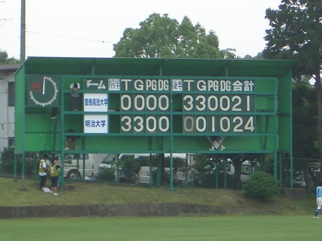 秋の対戦が楽しみだ! 大学ラグビー「慶応VS明治」in草薙_f0141310_21564723.jpg
