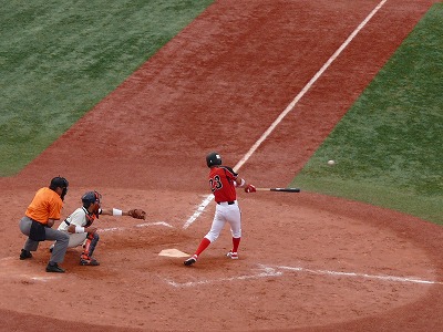 大学野球選手権 準々決勝 法政大対日本文理大_b0166128_12232067.jpg