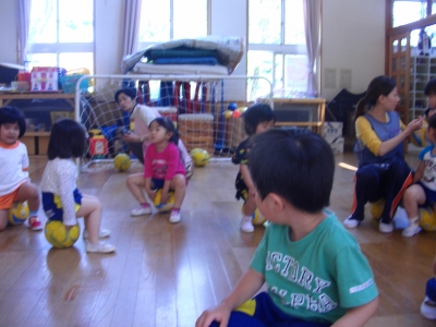 ６月１０日　スギっ子巡回指導　　～金足西幼児園～_e0127003_305134.jpg