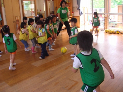 ６月１０日　スギっ子巡回指導　　～金足西幼児園～_e0127003_325014.jpg
