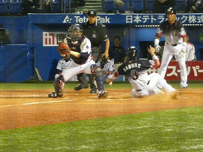 6月17日 交流戦 マリーンズ対スワローズ_b0166128_118581.jpg
