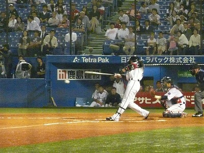 6月18日 交流戦 マリーンズ対スワローズ_b0166128_1039873.jpg