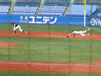 大学野球選手権 準々決勝 創価大対東洋大~こんなに好きだったのね_b0166128_153166.jpg