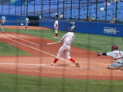 大学野球選手権 準々決勝 近畿大対富士大_b0166128_0404251.jpg