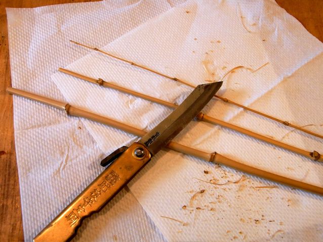 楽しい和竿作り 片手にピストル 心に花束