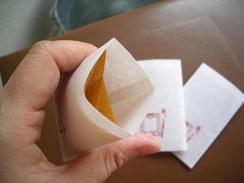 小銭用ポチ袋with書き物set_c0154210_9352426.jpg