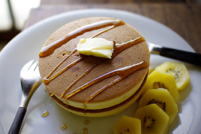 セルクルで まんまるホットケーキ キシノウエンの 今日のてしごと