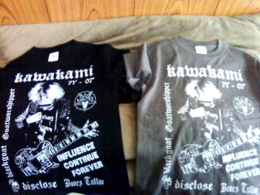 予約受付いたしまっす！KAWAKAMI FOREVER 2009 T-SHIRT!!  続報_f0004730_14122283.jpg