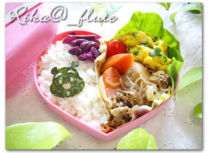 肉じゃがとぷ~さんのお弁当_c0103827_174986.jpg