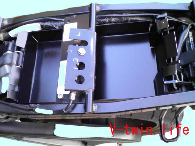 シートアンダートレイ自作 V Twin Life シートアンダートレイ自作 V Twin Life