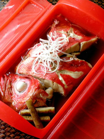 金目鯛の味噌漬け弁当 と 簡単金目鯛の煮付け_b0171098_8325227.jpg