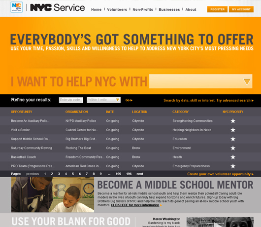 NY市の新しいボランティア募集ポータルサイト NYC Service_b0007805_10453168.jpg