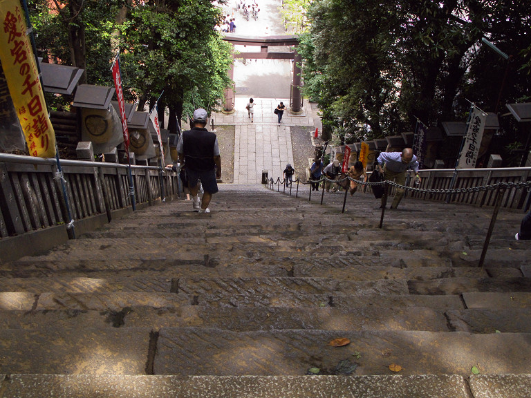 愛宕神社ほおずき市 ６月２３日 軌跡