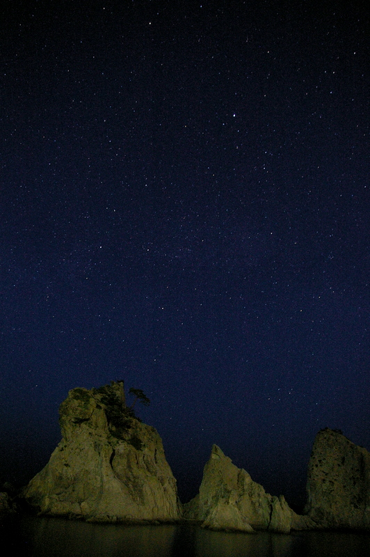 浄土ヶ浜と夏の星座_f0011632_1612742.jpg