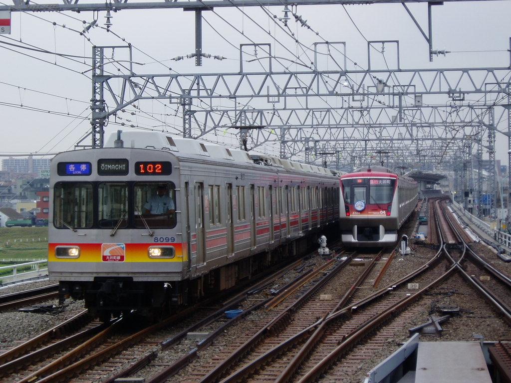 東急大井町線溝の口延伸二週間前の状況 高津駅周辺を中心に_f0030574_19164085.jpg